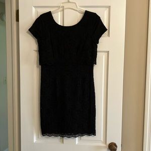 Black Laundry lace dress